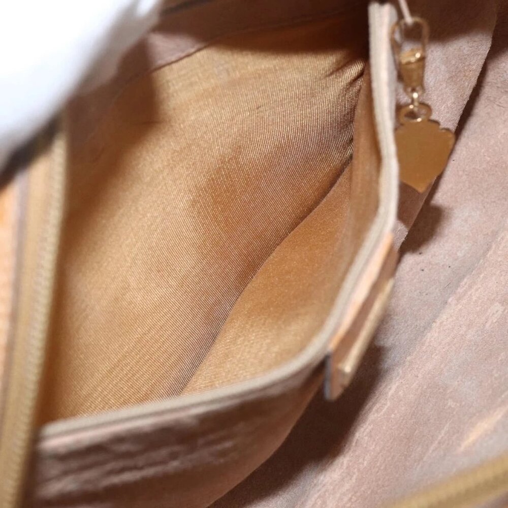 GUCCI Micro GG Supreme Shoulder Bag PVC Beige Gold - Picture 12 of 16